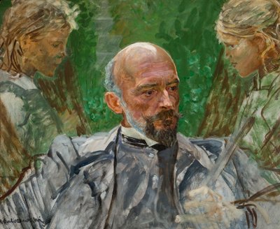 Artista e músico de Jacek Malczewski