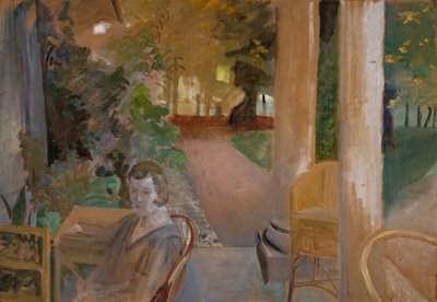 Na varanda de Jacek Malczewski