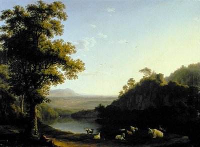 Paisagem Romana de Jacob Philippe Hackert