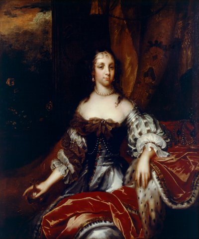 Rainha Catarina de Bragança c.1665 (óleo sobre tela) de Jacob (attr. to) Huysmans