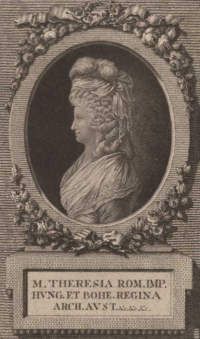 Marie-Thérèse, Santa Imperatriz Romana. de Jacob Adam