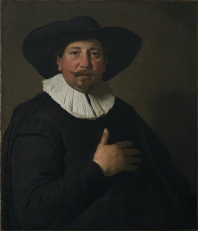 Retrato de um homem, c.1638 de Jacob Adriensz Backer