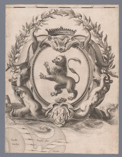 Mapa do Condado da Holanda e Utrecht (placa 2) de Jacob Aertsz. Colom (I)