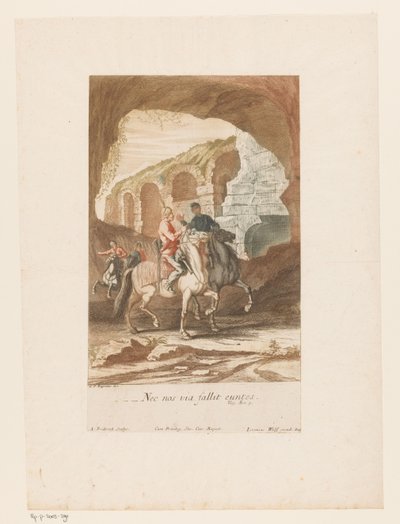 Ruites na conversa Nem o caminho nos desvia (título no objeto) de Jacob Andreas Fridrich (I)
