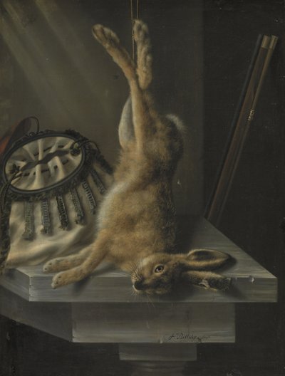 Uma Lebre Morta de Jacob Biltius