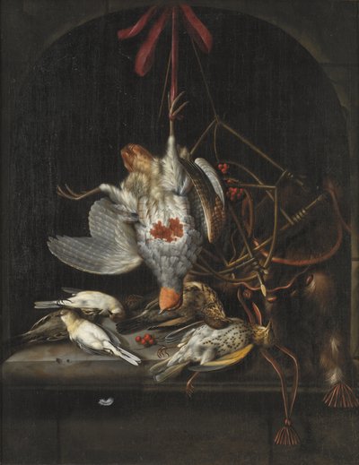 Aves Silvestres Mortas de Jacob Biltius