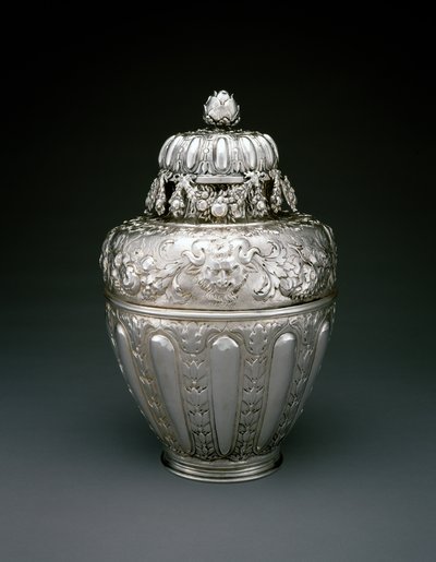 Jarra de gengibre com tampa, c.1677 (prata esterlina) de Jacob Bodendick