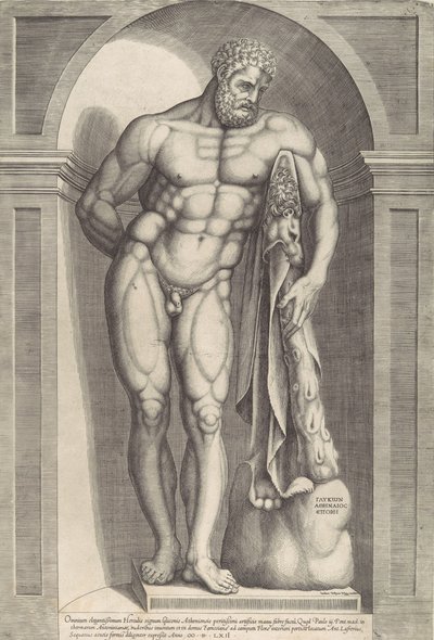 O Hércules Farnese, 1562., 1562 de Jacob Bos