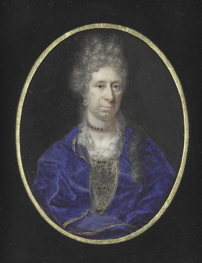 Retrato de uma mulher de Jacob Christof Le Blon (attributed to)