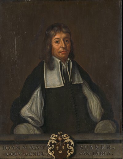 Retrato de Joan Maetsuyker, governador-geral das Índias Orientais Holandesas de Jacob Coeman (copy after)