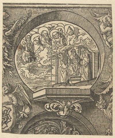 A Igreja Católica e a Comunidade dos Santos O Credo (título da série) de Jacob Cornelisz van Oostsanen