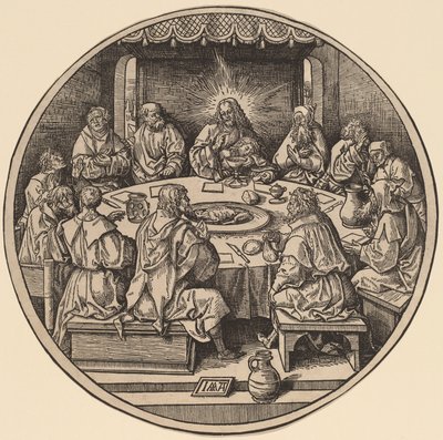 The Last Supper de Jacob Cornelisz van Oostsanen after Albrecht Dürer