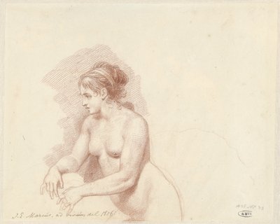 nu feminino de Jacob Ernst Marcus