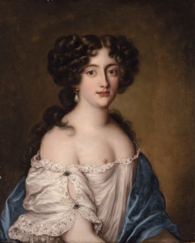 Retrato de Ortensia Mancini como Afrodite de Jacob Ferdinand Voet