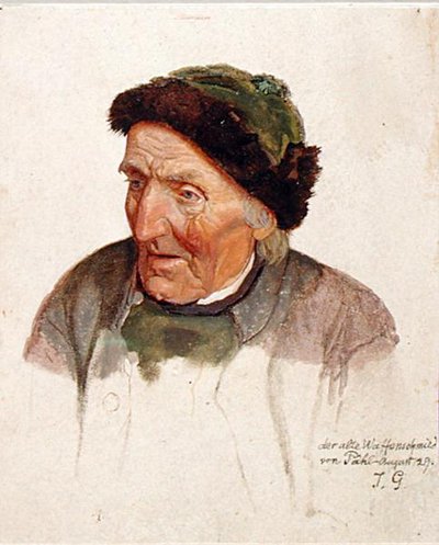 O antigo armador de Pahl, 1829 de Jacob Gensler