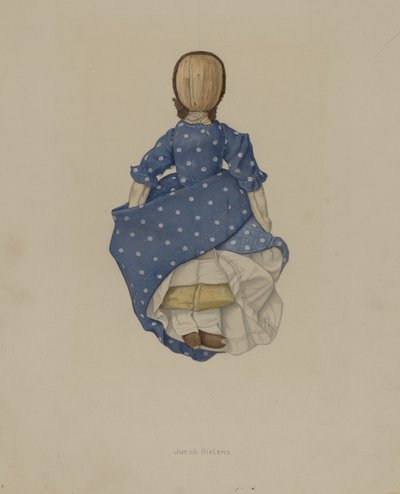 Boneca de palha de milho de Jacob Gielens