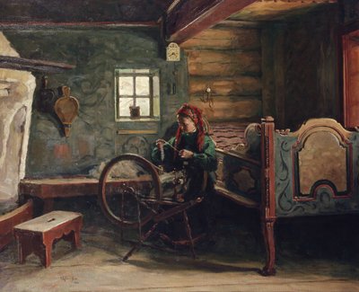 Sala de estar dos agricultores de Jacob Gloersen