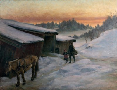 De uma quinta perto de Lysaker de Jacob Gloersen