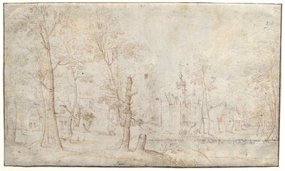 Castelo e Aldeia de Mouros de Jacob Grimmer