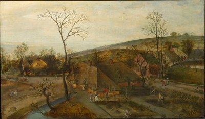 As Quatro Estações: Primavera, 1577. de Jacob Grimmer