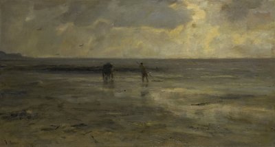 Praia ao fim da tarde de Jacob Henricus or Hendricus Maris