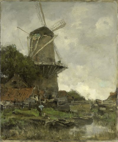 O moinho de vento de Jacob Henricus or Hendricus Maris