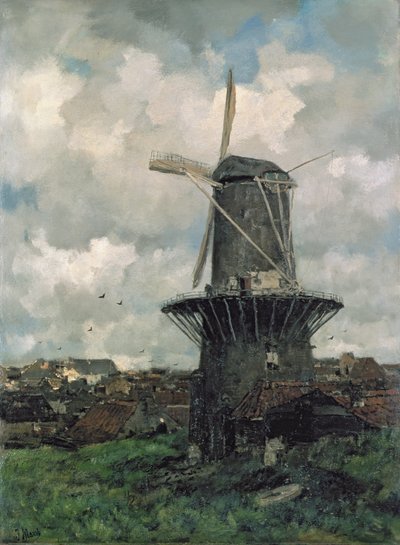 O moinho de vento de Jacob Henricus or Hendricus Maris