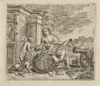 Alegoria da geometria de Jacob Herreyns (I)
