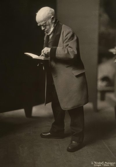 Desenho Menzel - foto 1904 de Jacob Hilsdorf