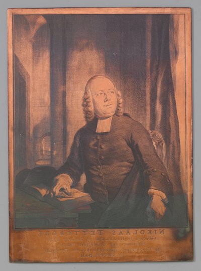 Retrato de Nicolau de Tetterode de Jacob Houbraken (signed by artist)