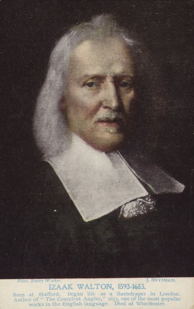 Izaak Walton (1593-1683), escritor inglês de Jacob Huysmans