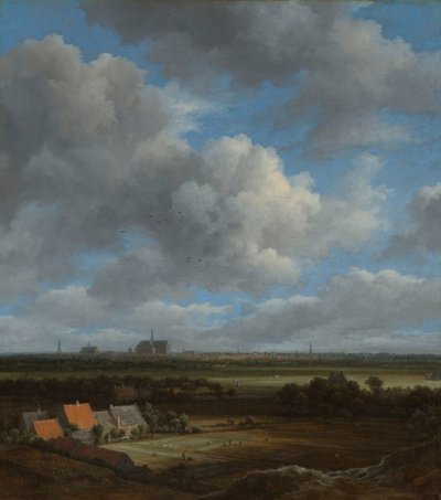 Vista de Haarlem do Noroeste, com os Campos Branqueadores em Primeiro Plano
Vista de Haarlem do noroeste, com os campos de branqueamento em primeiro plano de Jacob van Ruisdael