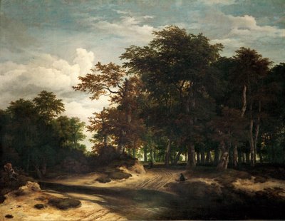 A grande frenteSt (óleo sobre tela) de Jacob Isaaksz. or Isaacksz. van Ruisdael