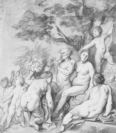 Alegoria da Fertilidade Reto, c. 1640. de Jacob Jordaens
