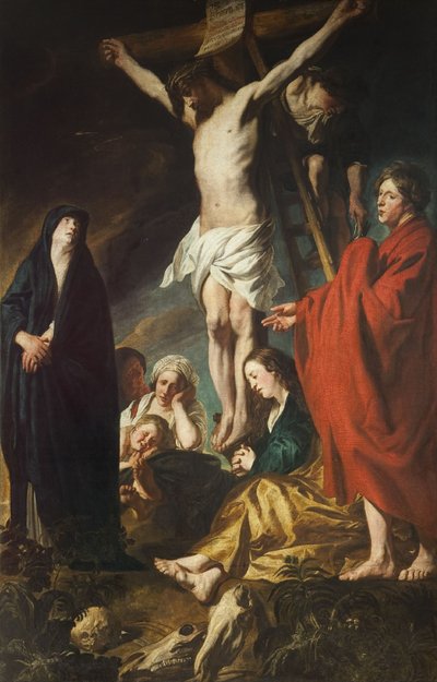 Cristo na Cruz de Jacob Jordaens