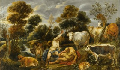 Mercúrio decapita Argus (Ovídio, Met.I, 568-721) de Jacob Jordaens