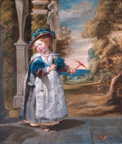 Retrato de Anna Catharina Jordaens (1629-1676) de Jacob Jordaens