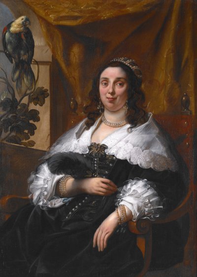 Retrato de uma Senhora de Jacob Jordaens