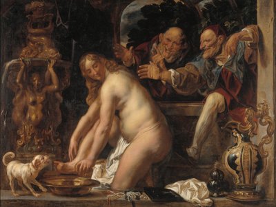 Susana e os anciãos de Jacob Jordaens