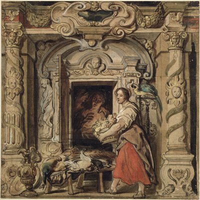 Cenas da vida no campo de Jacob Jordaens