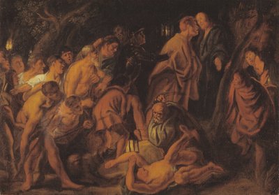 A Traição e Prisão de Cristo no Getsêmani de Jacob Jordaens