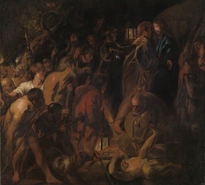 A traição de Cristo, final dos anos 1650. de Jacob Jordaens