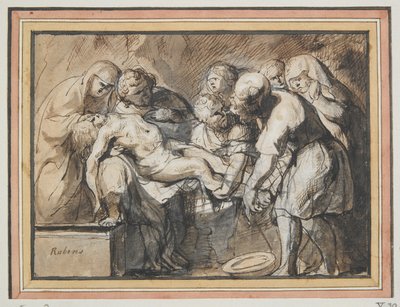 O sepultamento de Jacob Jordaens