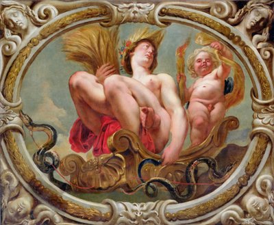 Virgem, dos signos do zodíaco (ver também 196701 a 196710) de Jacob Jordaens