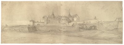 Perspectiva da Fortaleza de Akershus de Jacob Koninck II