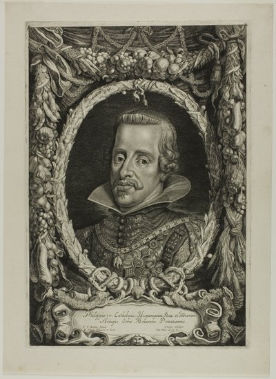 Filipe IV, Rei da Espanha, placa 12 de Duces Burgundiae (Duques da Borgonha) de Jacob Louys