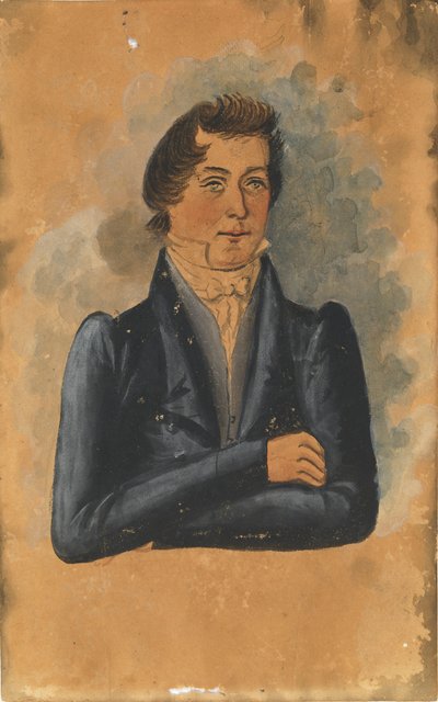 Retrato de um homem de Jacob Maentel