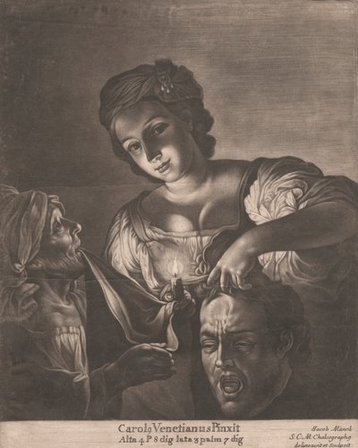 Judith com o Chefe de Holofernes de Jacob Mannl