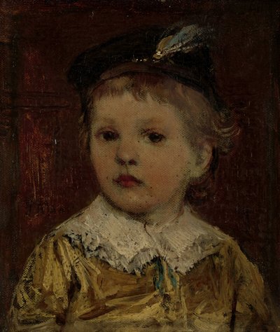 "Retrato de Willem", provavelmente Willem Matthijs Maris Jbzn, filho de Jacob Maris de Jacob Maris