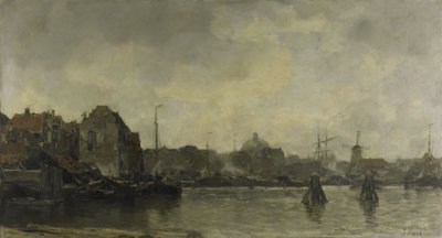 Cityscape de Jacob Maris
